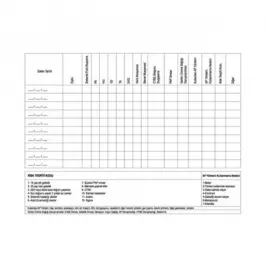 15 - 49 Yaş Kadın İzlem Fişi - 
