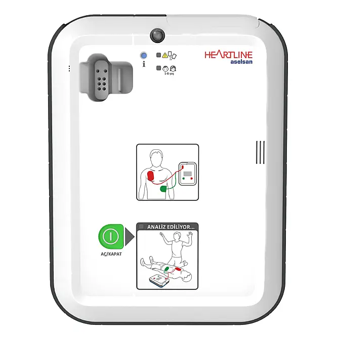 ASELSAN Heartline AED Tam Otomatik Ekransız Model