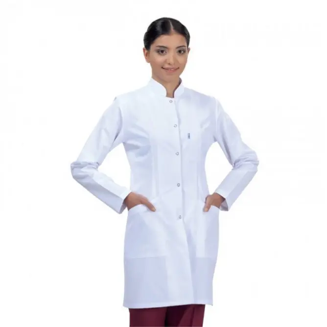Bayan Doktor Önlüğü Hakim Yaka (Alpaka Kumaş) - 1