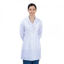 Bayan Doktor Önlüğü Klasik Yaka (Alpaka Kumaş) - 1