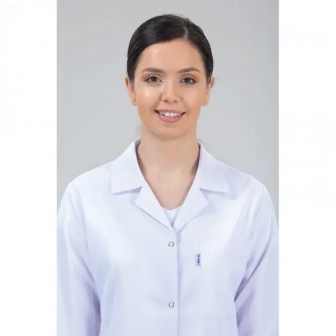 Bayan Doktor Önlüğü Klasik Yaka (Alpaka Kumaş) - 4