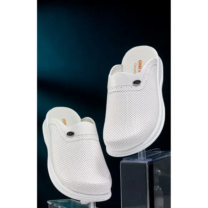 Bayan Klasik Biyeli Sabo Terlik - 1