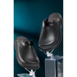 Bayan Klasik Delikli Sabo Terlik - 3