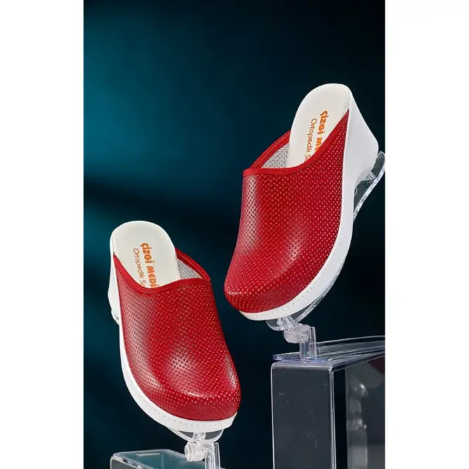 Bayan Özel Yüksek Taban Sabo Terlik - 3