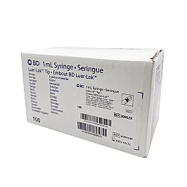 BD Luer Lock 1 ml Steril Enjektör (100'lü Paket) - 4