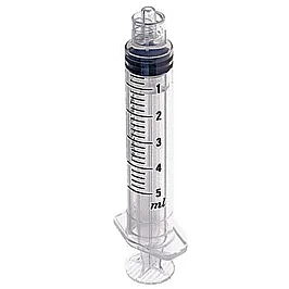 BD Plastipak Luer Lock 5 ml Steril Enjektör (125'li Paket) - 2