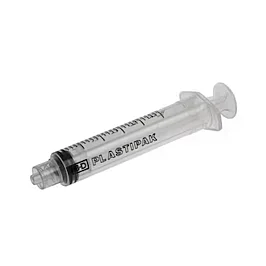 BD Plastipak Luer Lock 5 ml Steril Enjektör (125'li Paket) - 1