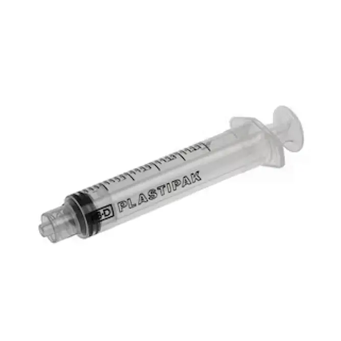 BD Plastipak Luer Lock 5 ml Steril Enjektör (125'li Paket)