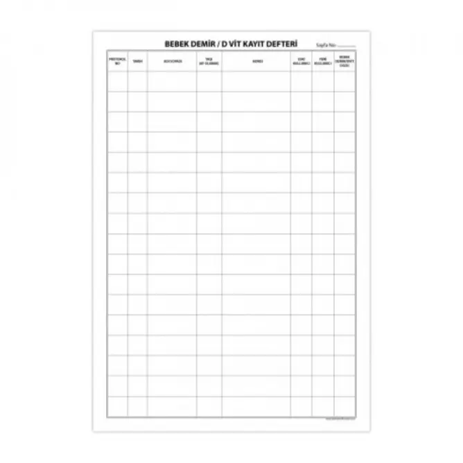 Bebek Demir / Dvit Kayıt Defteri - 1