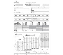Bebek ve Çocuk İzleme Fişi (50'li) - 1