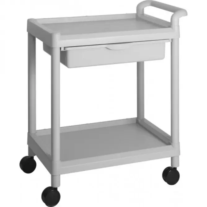 Cihaz Sehpası ABS Büyük Tek Çekmeceli - 1