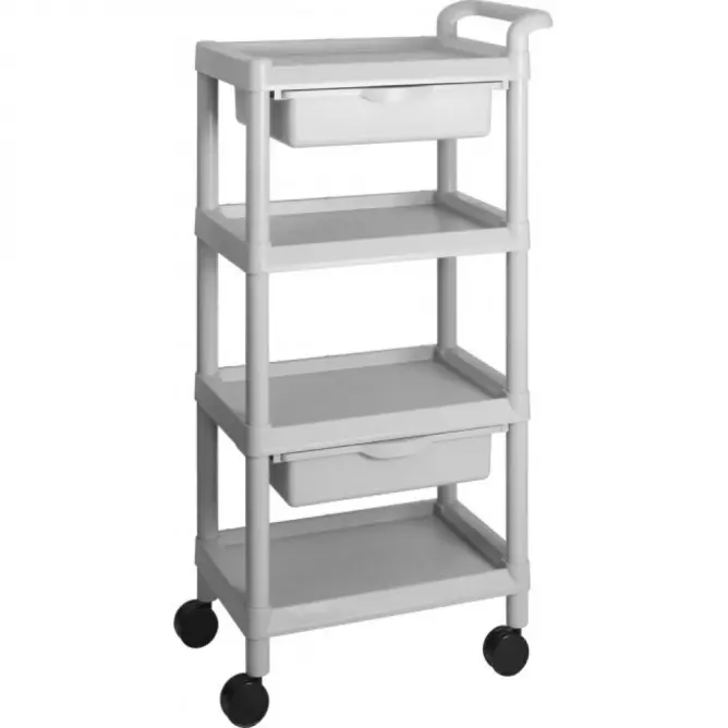 Cihaz Sehpası ABS Çift Çekmeceli - 1