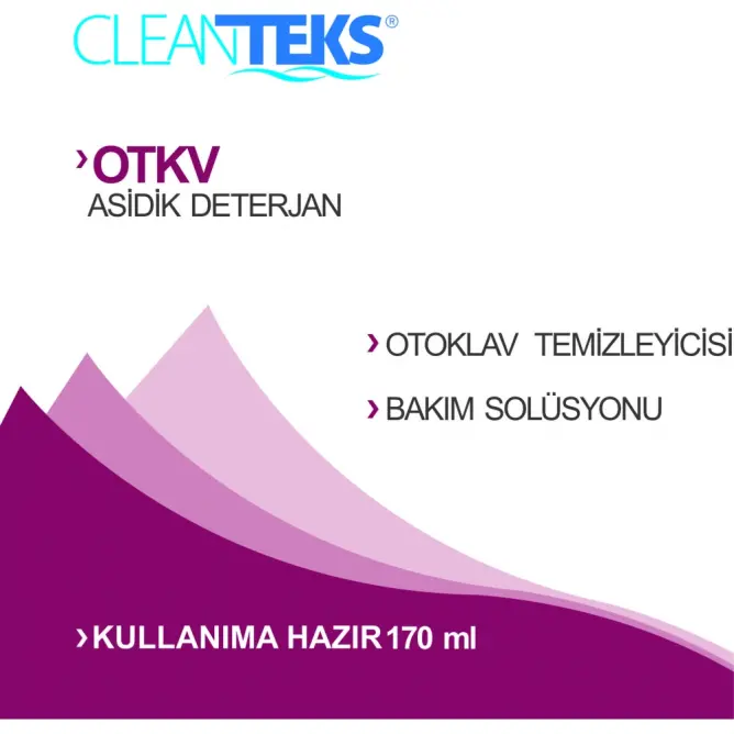 Cleanteks Otoklav Temizleyici Sprey (Asidik Deterjan) - 1