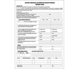 ÇPGD Görüşme Formu - 1