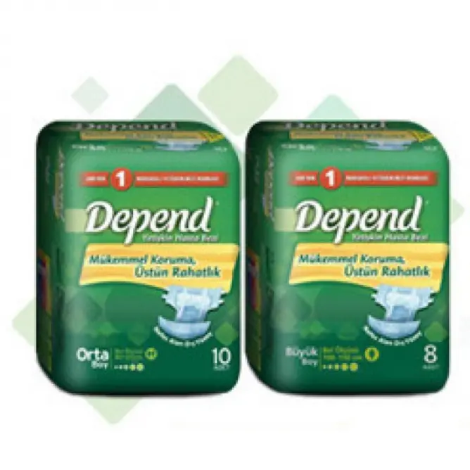 Depend Hasta Bezi Yetişkin - 1