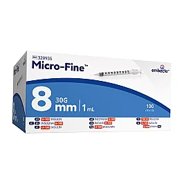 Embecta (BD) Micro-Fine 1 ml İnsülin Enjektörü (30G x 8mm) 10'lu Paket - Embecta