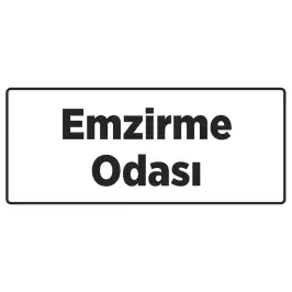 Emzirme Odası Tabelası - 