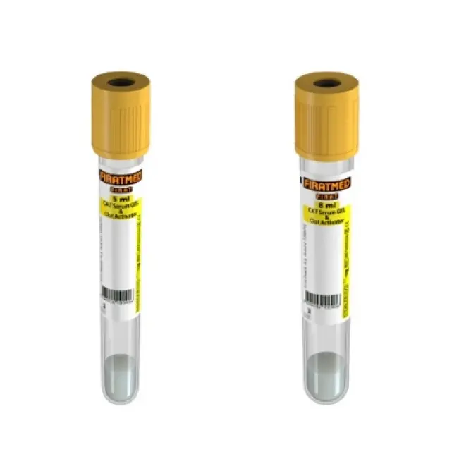 Fıratmed Kan Alma Tüpü Jelli Sarı (5-8 ml) - 1