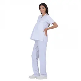 Hamile Hemşire Forması (Alpaka Kumaş) - 