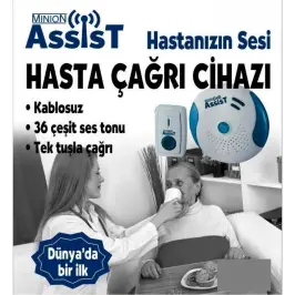 Minion Assist Tuvalet Çağrı Cihazı - 