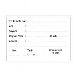 Kan Grubu Kartı - 2