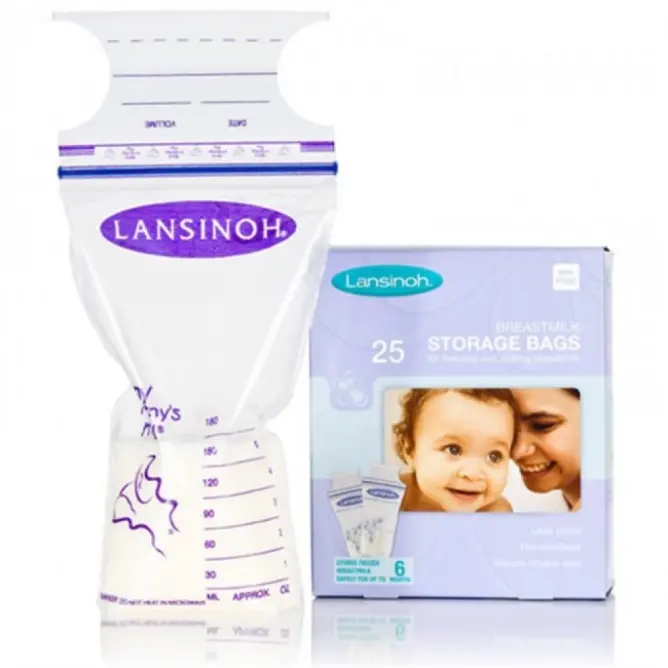 Lansinoh Anne Sütü Saklama Poşeti 25 Adet - 1