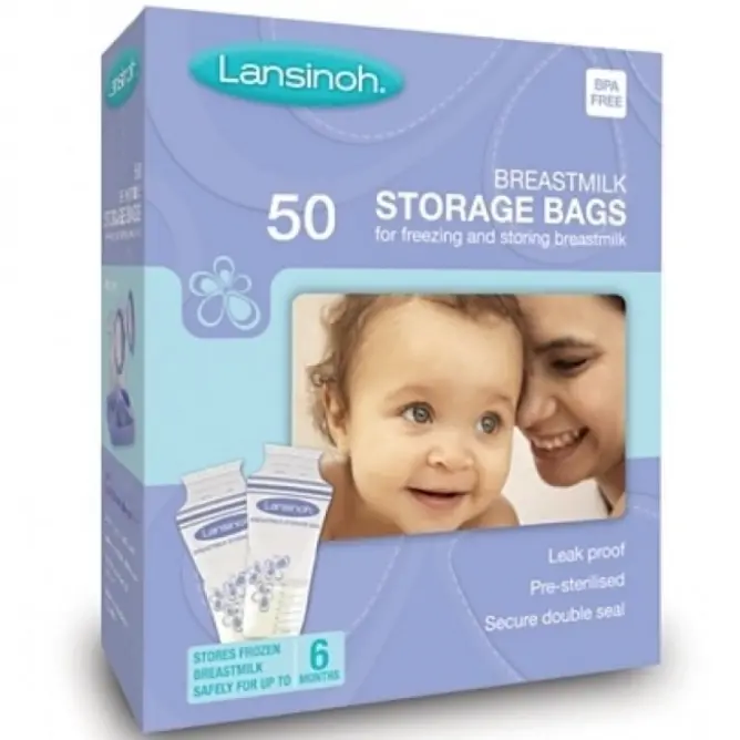 Lansinoh Anne Sütü Saklama Poşeti 50 Adet - 1