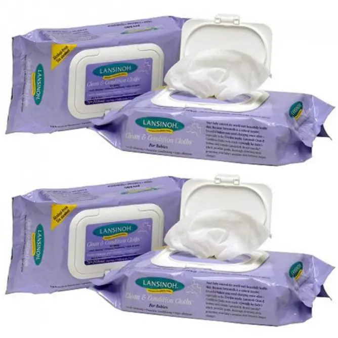 Lansinoh Temizleme ve Bakım Mendili - 1