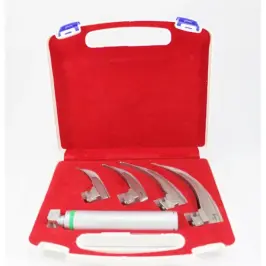Laringoskop Seti 4 Blade (Led – Fiberoptik) - 2