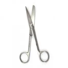 Makas Eğri (Bir ucu sivri, bir ucu küt, 13cm) - 