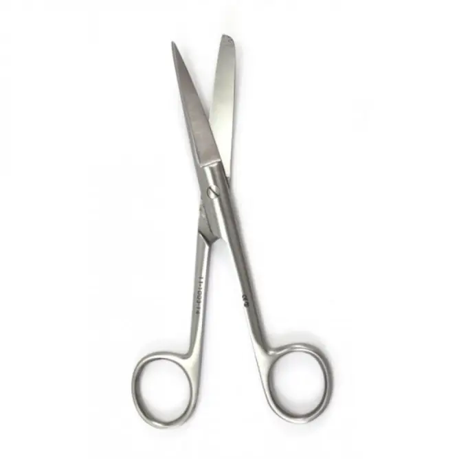 Makas Eğri (Bir ucu sivri, bir ucu küt, 13cm) - 1