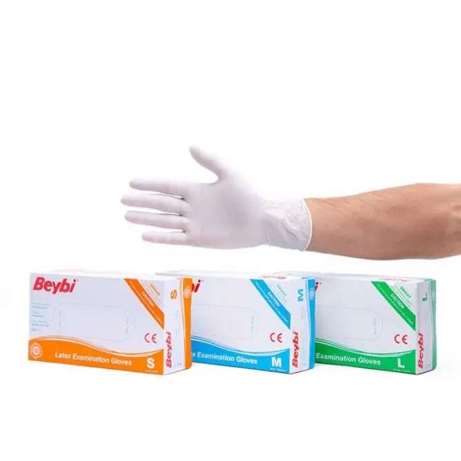 Beybi Muayene Eldiveni Pudralı 100'lü - 1