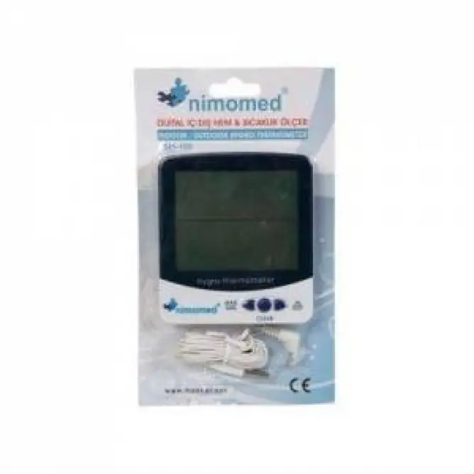 Nimomed Dijital Nem ve Sıcaklık Ölçer - 1