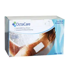 Octacare Steril Şeffaf Yara Örtüsü 5cm X 9cm - Octamed