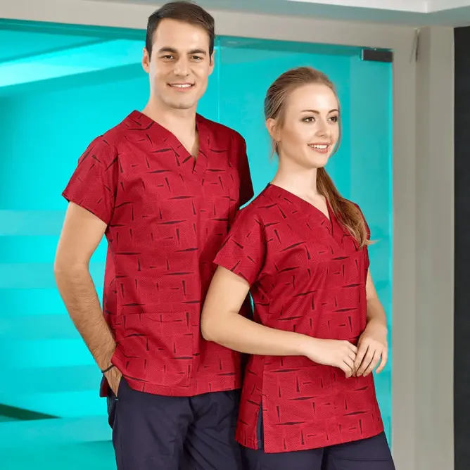 Pamuklu Likralı Greys Tek Üst Forma - 5