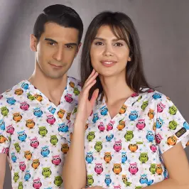 Pamuklu Likralı Greys Tek Üst Forma - 9