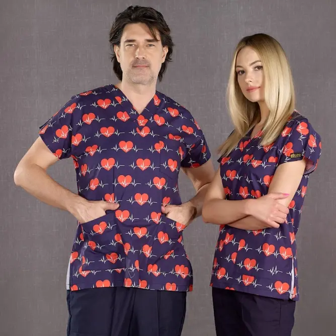 Pamuklu Likralı Greys Tek Üst Forma - 14