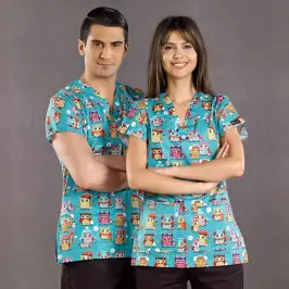 Pamuklu Likralı Greys Tek Üst Forma - 15