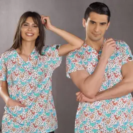 Pamuklu Likralı Greys Tek Üst Forma - 27