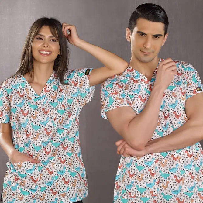 Pamuklu Likralı Greys Tek Üst Forma - 27