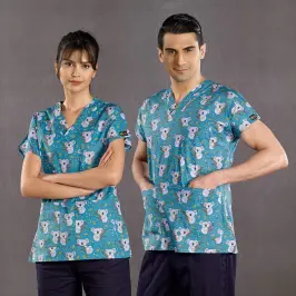 Pamuklu Likralı Greys Tek Üst Forma - 30