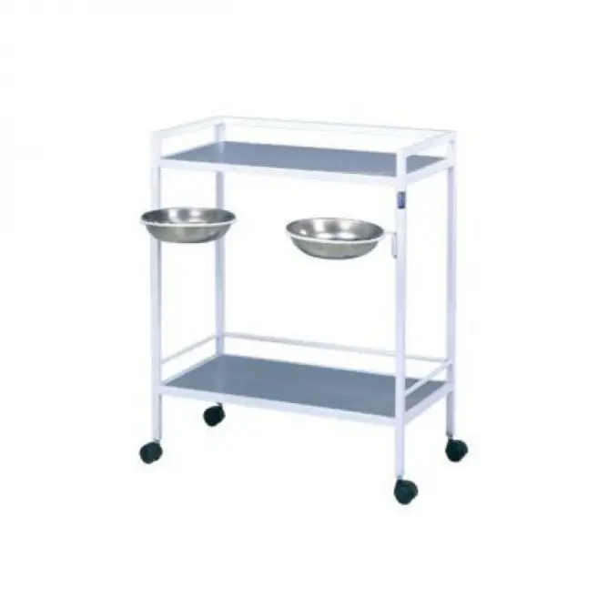 Pansuman Arabası Krom Nikel Tablalı - 1