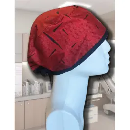 Prestij Kırmızı Desenli Bone - 