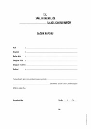 Sağlık Raporu - 