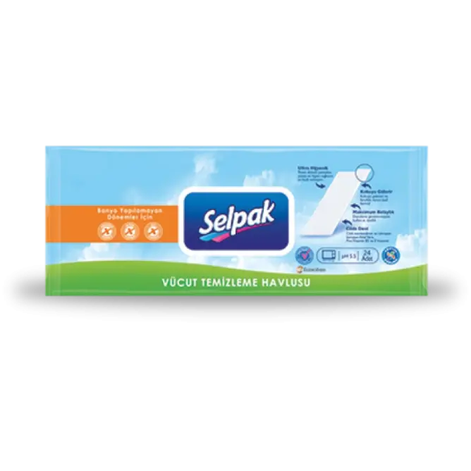 Selpak Vücut Temizleme Havlusu - 1