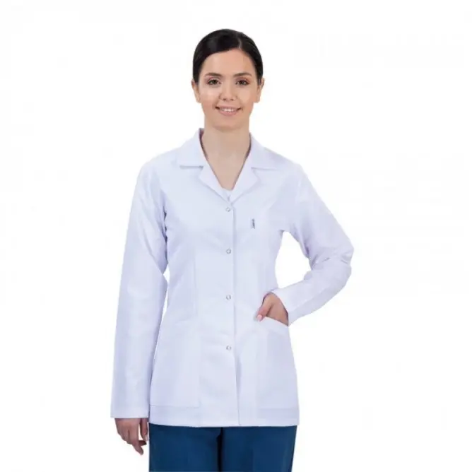 Tek Üst Bayan Uzun Kol Klasik Yaka (Alpaka Kumaş) - 1