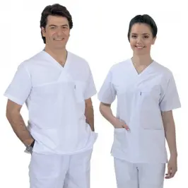 V (Cerrahi) Yaka Takım (Alpaka Kumaş) - 