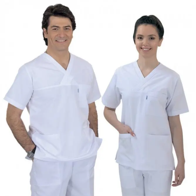 V (Cerrahi) Yaka Takım (Alpaka Kumaş) - 1