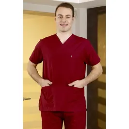 V (Cerrahi) Yaka Takım (Terikoton İnce Kumaş) - 14