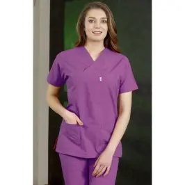 V (Cerrahi) Yaka Takım (Terikoton İnce Kumaş) - 18